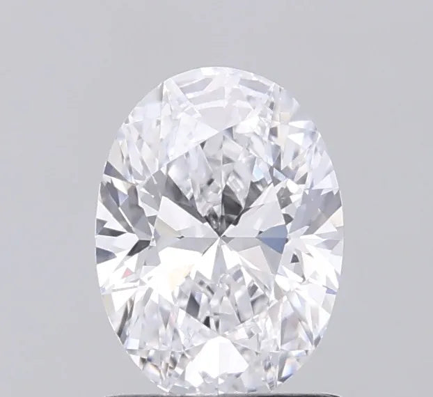 1.00ct Oval Lab Grown Diamond (Colour D, Clarity VS2, IGI Certified)