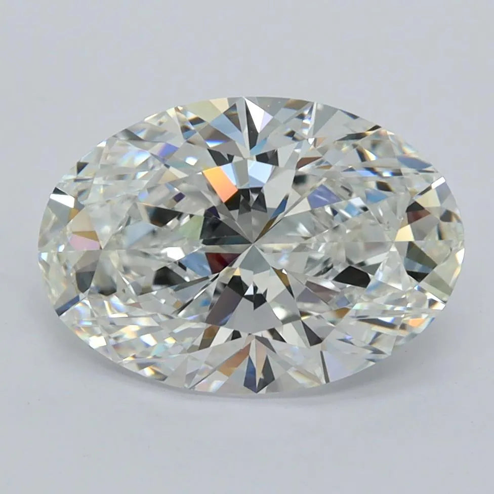 3.00ct Oval Lab Grown Diamond (Colour E, Clarity FL, IGI Certified)