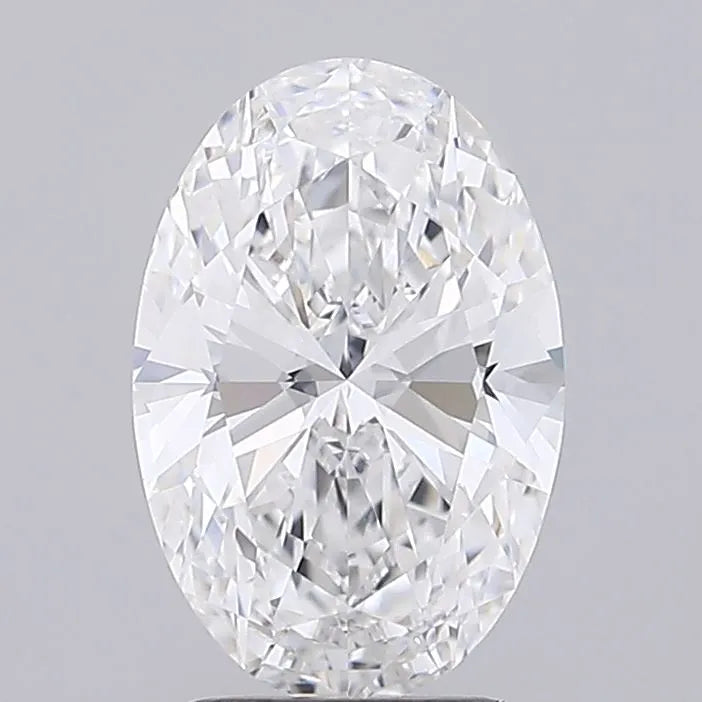 3.00ct Oval Lab Grown Diamond (Colour E, Clarity VVS2, IGI Certified)