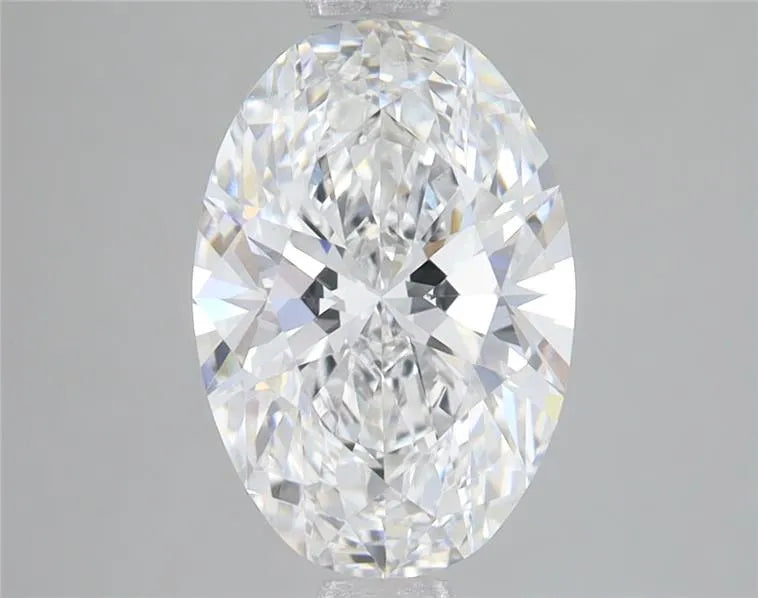 3.00ct Oval Lab Grown Diamond (Colour E, Clarity VVS2, IGI Certified)