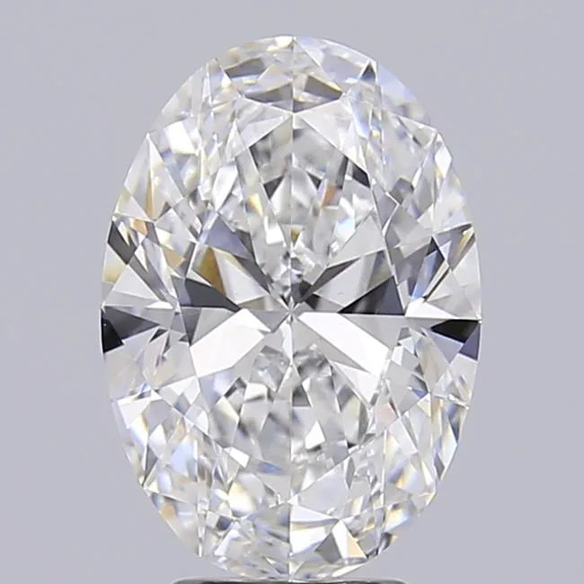 4.00ct Oval Lab Grown Diamond (Colour D, Clarity VS1, IGI Certified)