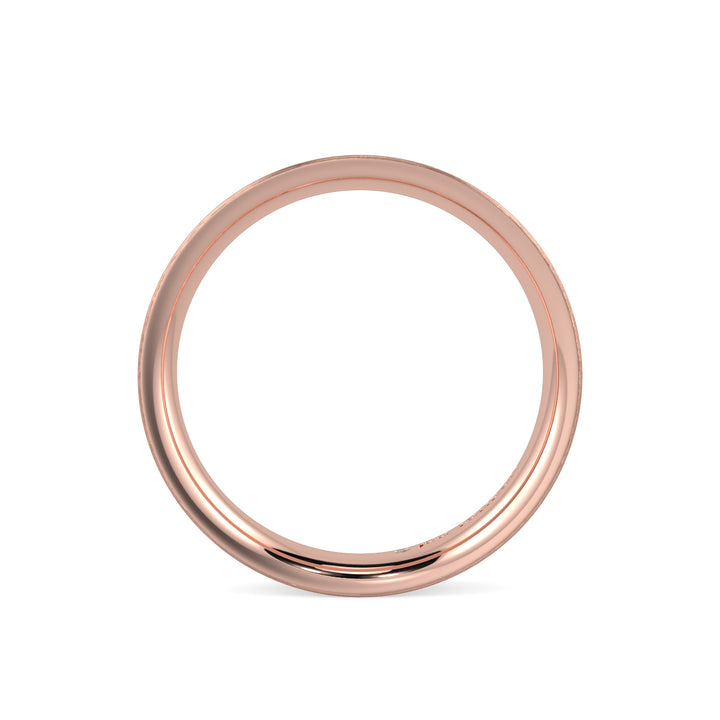 Flat Court Plain Wedding Band