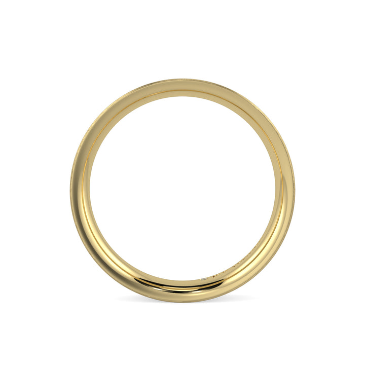 Flat Court Plain Wedding Band