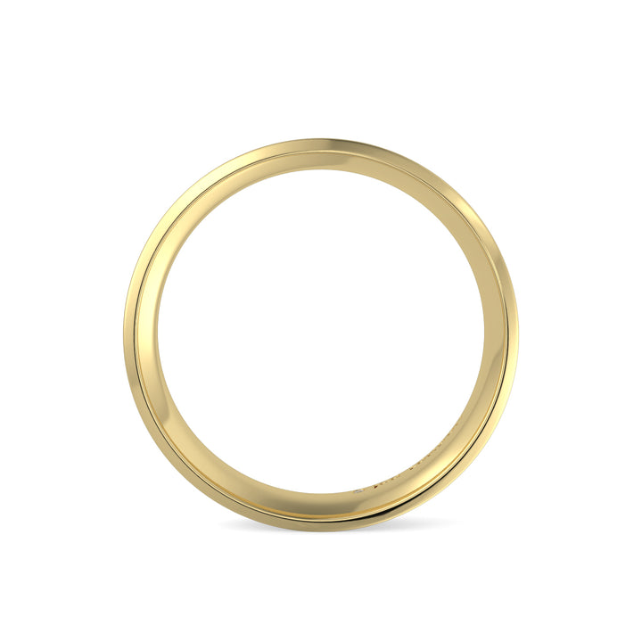 Flat Court Plain Wedding Band