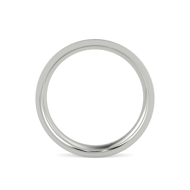 Flat Court Plain Wedding Band