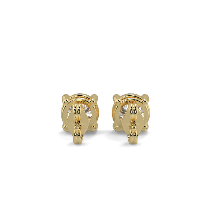 Solitaire Diamond Earrings