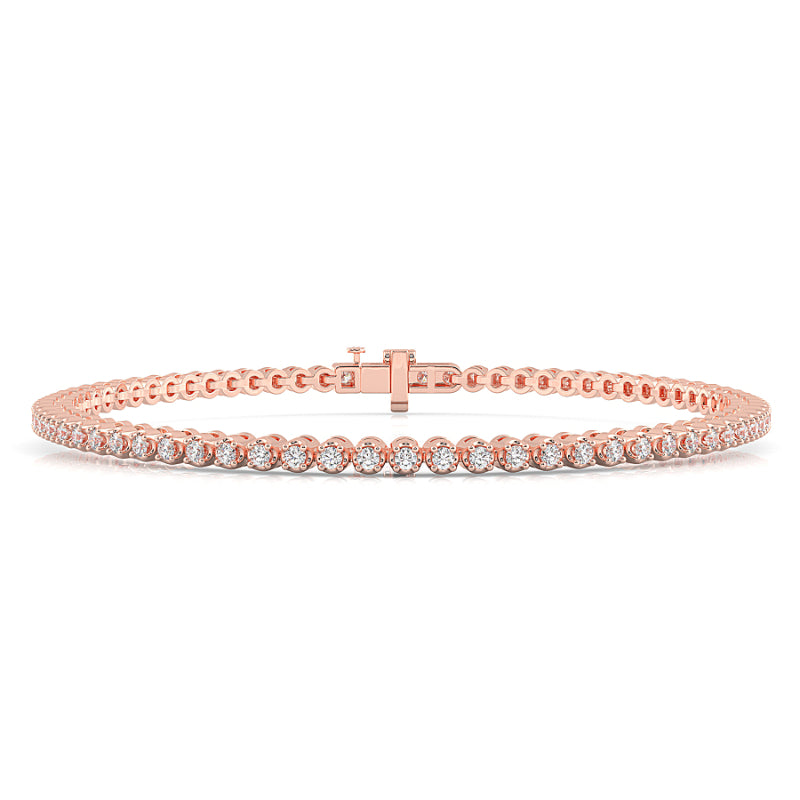Diamond Tennis Bracelet Micro Set