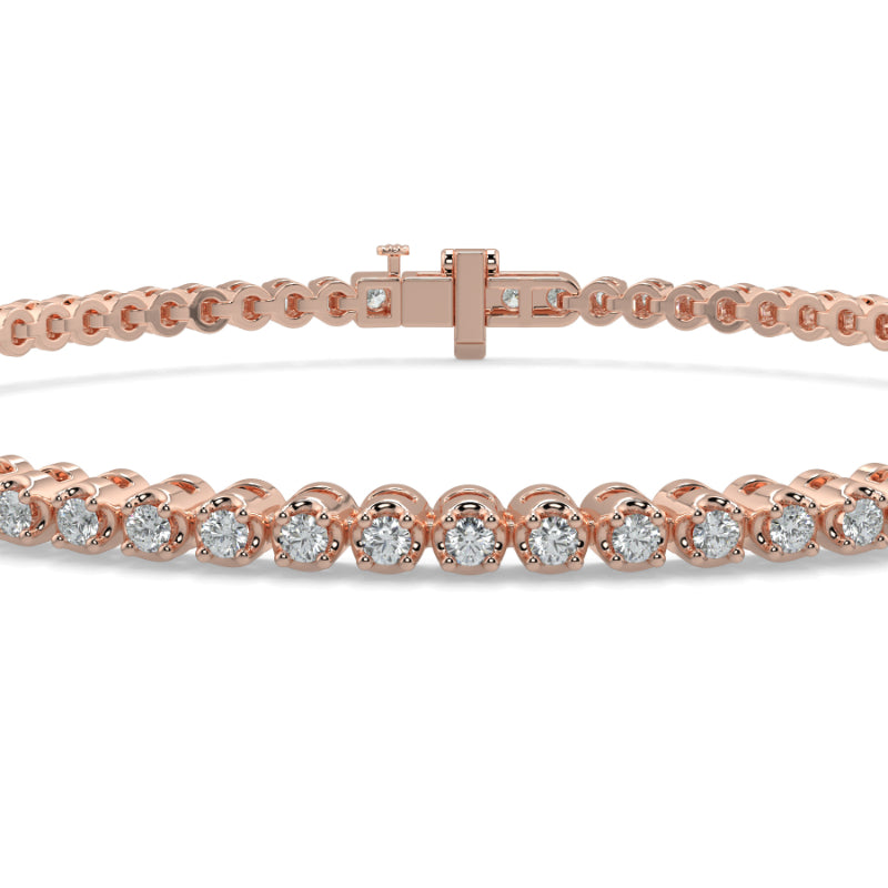 Diamond Tennis Bracelet Micro Set