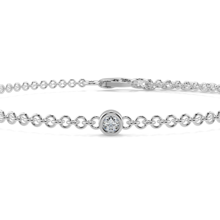 Diamond Bezel Set Bracelet Bezel Set