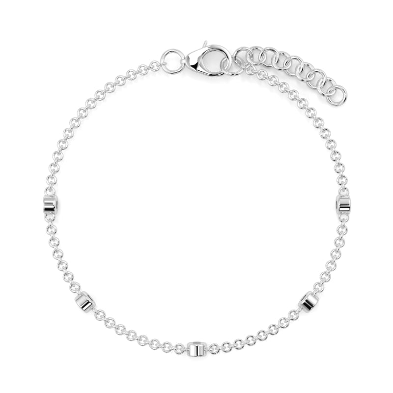Diamond Bezel Set Bracelet Bezel Set