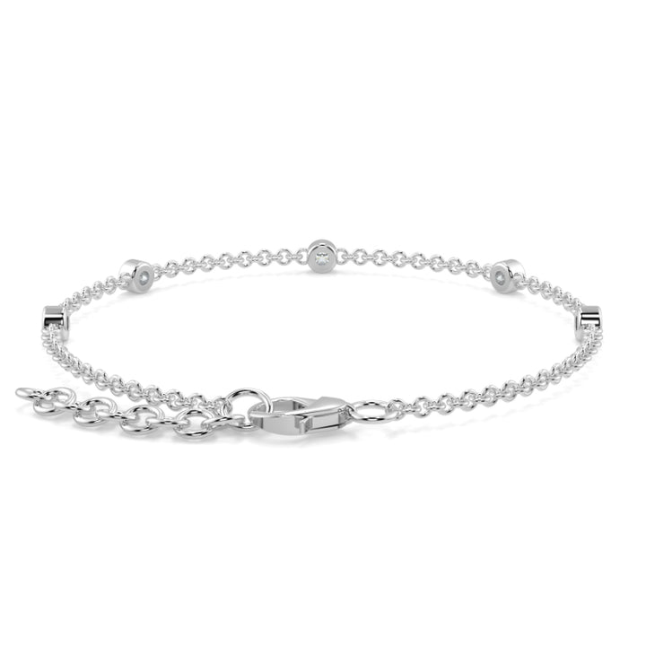 Diamond Bezel Set Bracelet Bezel Set