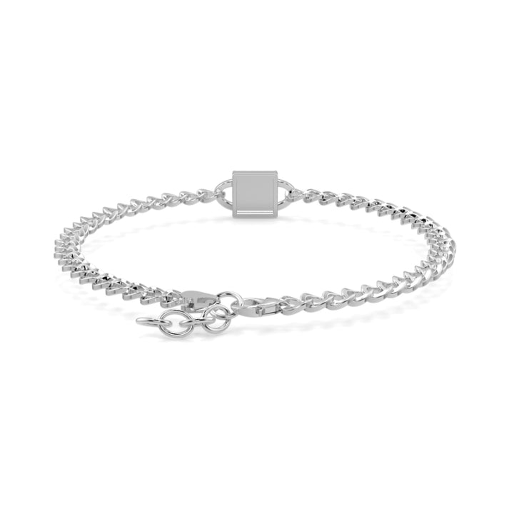 Emerald Illusion Curb Chain Bracelets