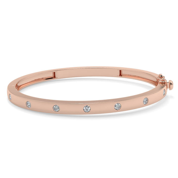 Diamond Bangle Shared Claw Set