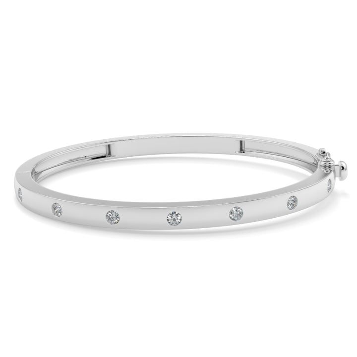 Diamond Bangle Shared Claw Set
