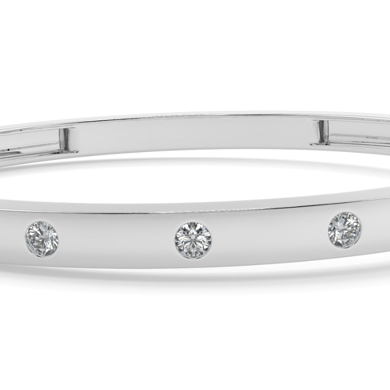 Diamond Bangle Shared Claw Set