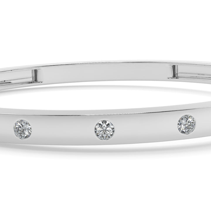 Diamond Bangle Shared Claw Set
