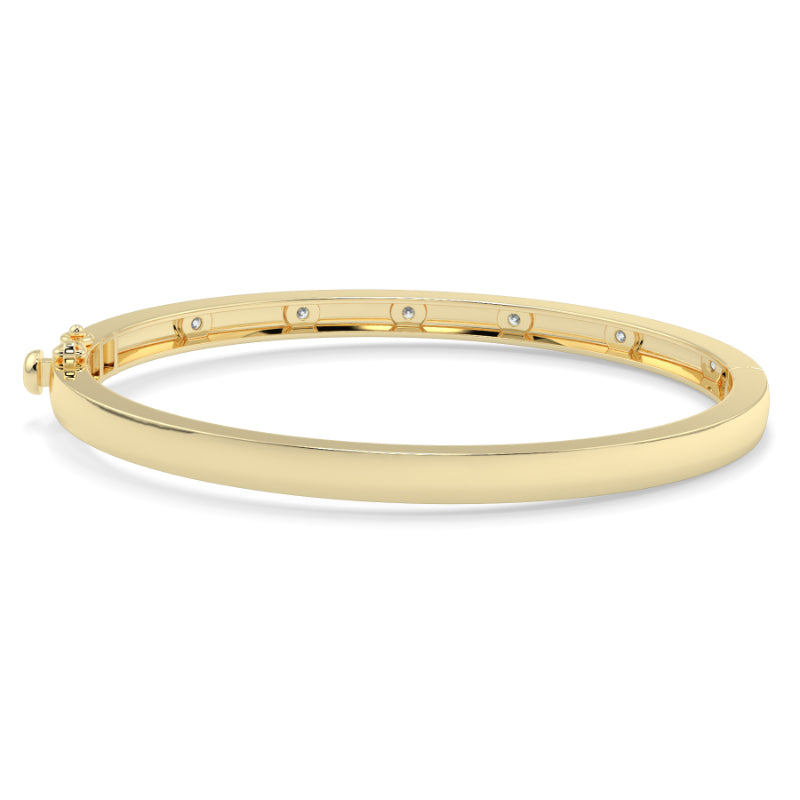 Diamond Bangle Shared Claw Set