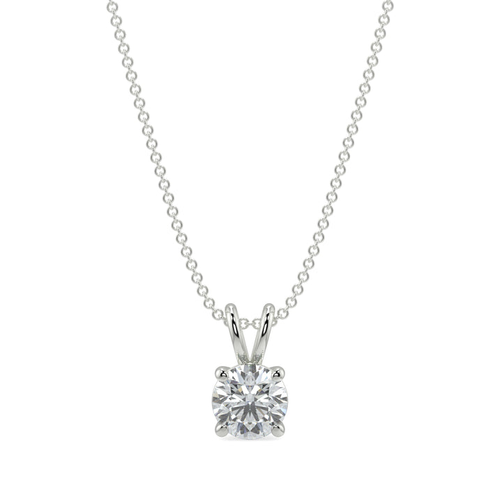 Solitaire Diamond Pendant