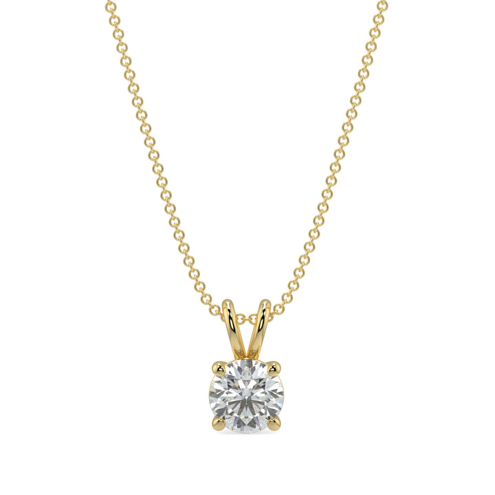 Solitaire Diamond Pendant