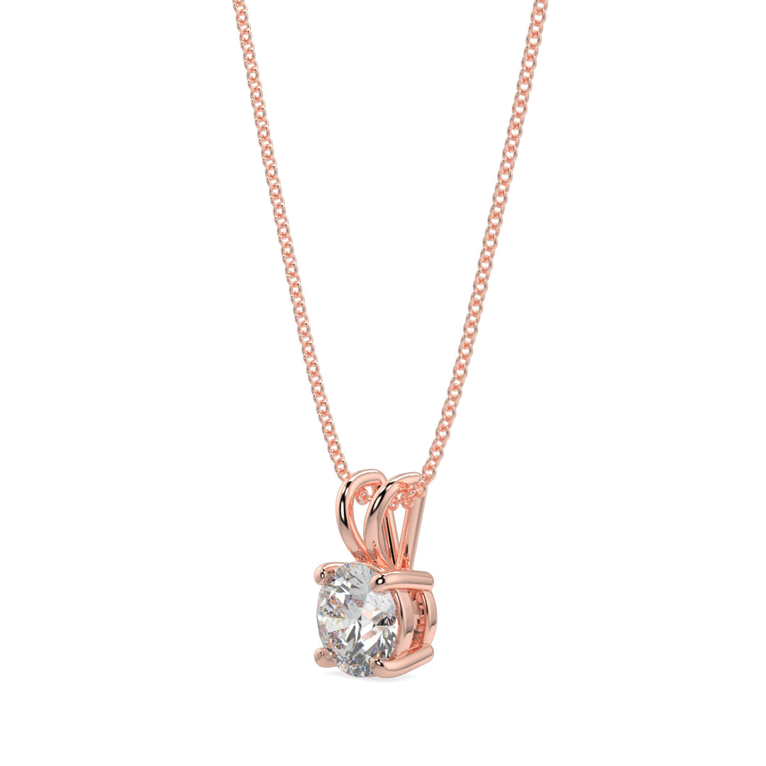 Solitaire Diamond Pendant