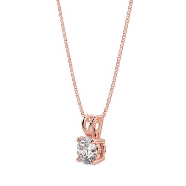Solitaire Diamond Pendant