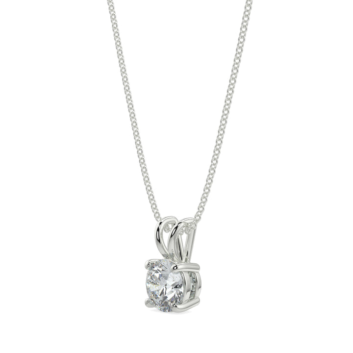 Solitaire Diamond Pendant