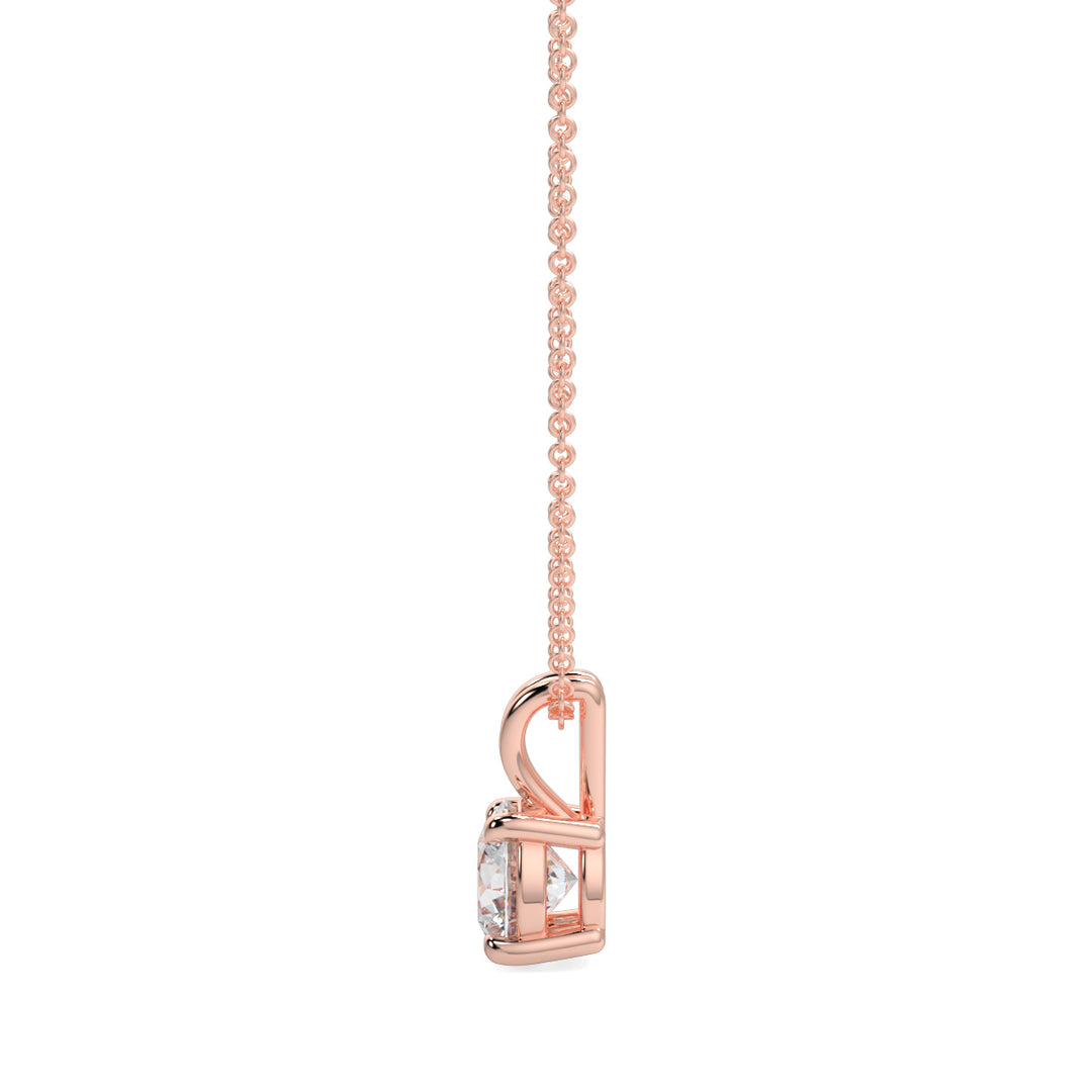 Solitaire Diamond Pendant