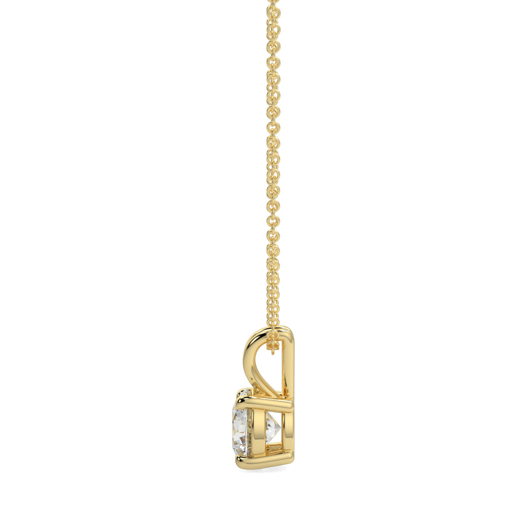 Solitaire Diamond Pendant
