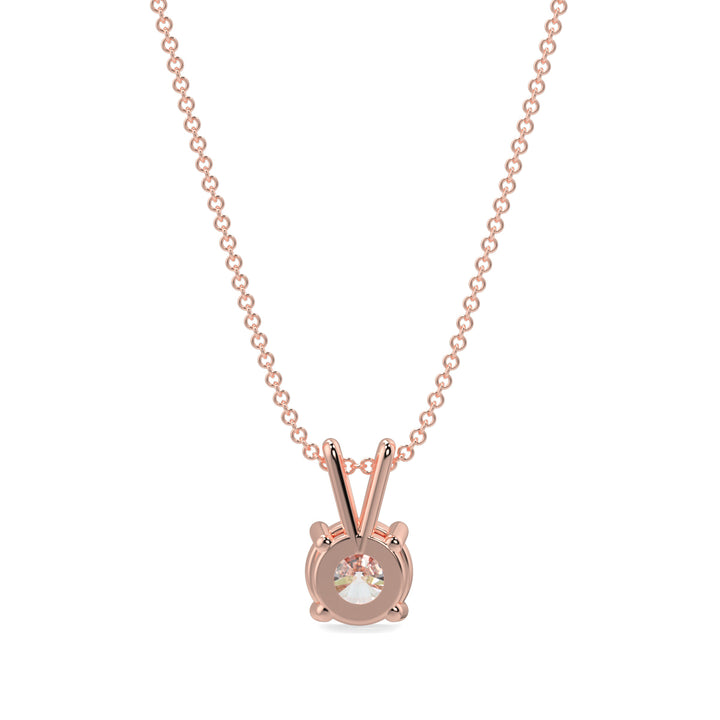Solitaire Diamond Pendant