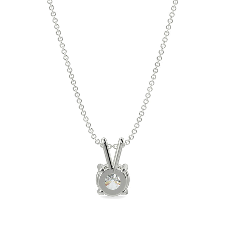 Solitaire Diamond Pendant