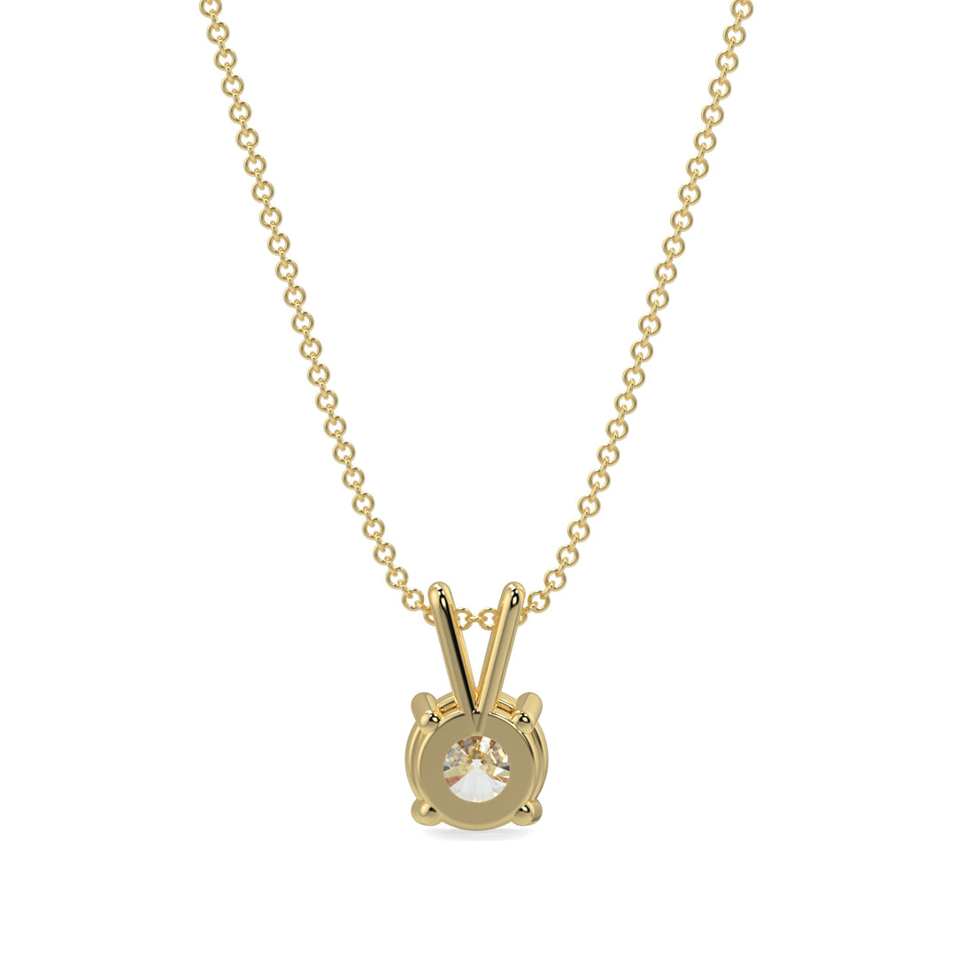 Solitaire Diamond Pendant