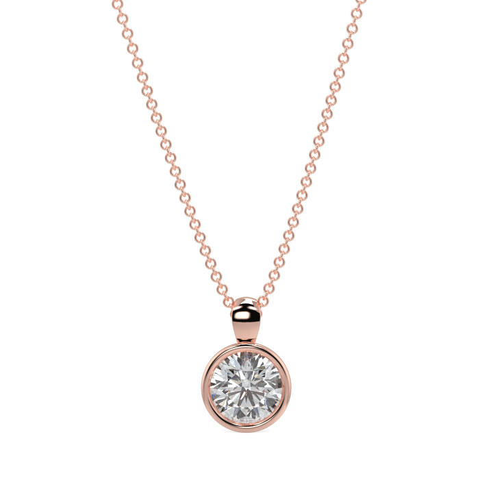 Solitaire Diamond Pendant