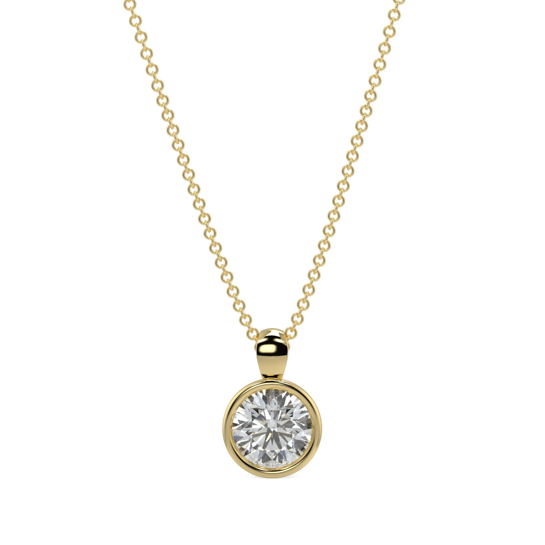 Solitaire Diamond Pendant
