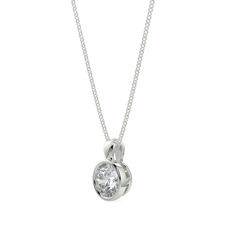Solitaire Diamond Pendant