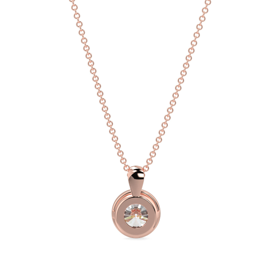 Solitaire Diamond Pendant