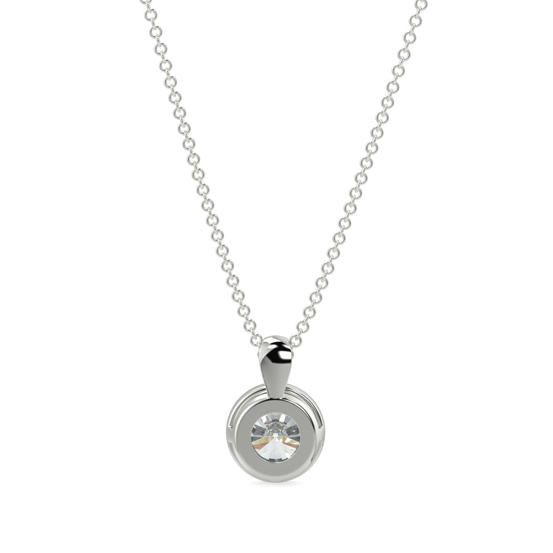 Solitaire Diamond Pendant