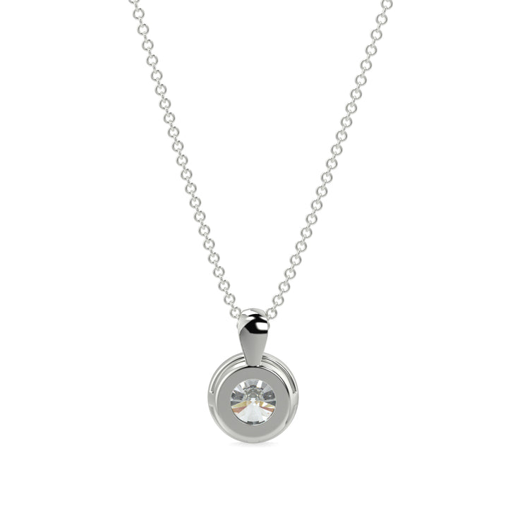 Solitaire Diamond Pendant
