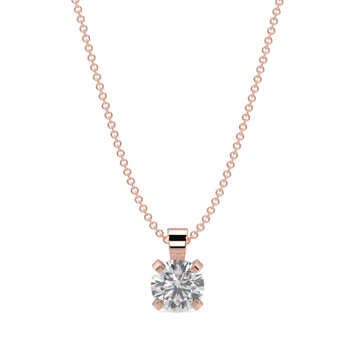 Solitaire Diamond Pendant