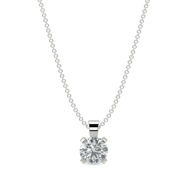 Solitaire Diamond Pendant
