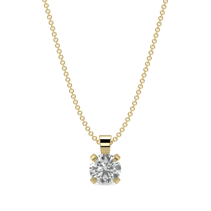 Solitaire Diamond Pendant