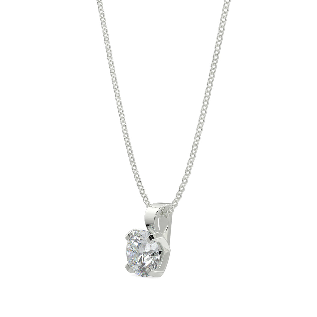 Solitaire Diamond Pendant