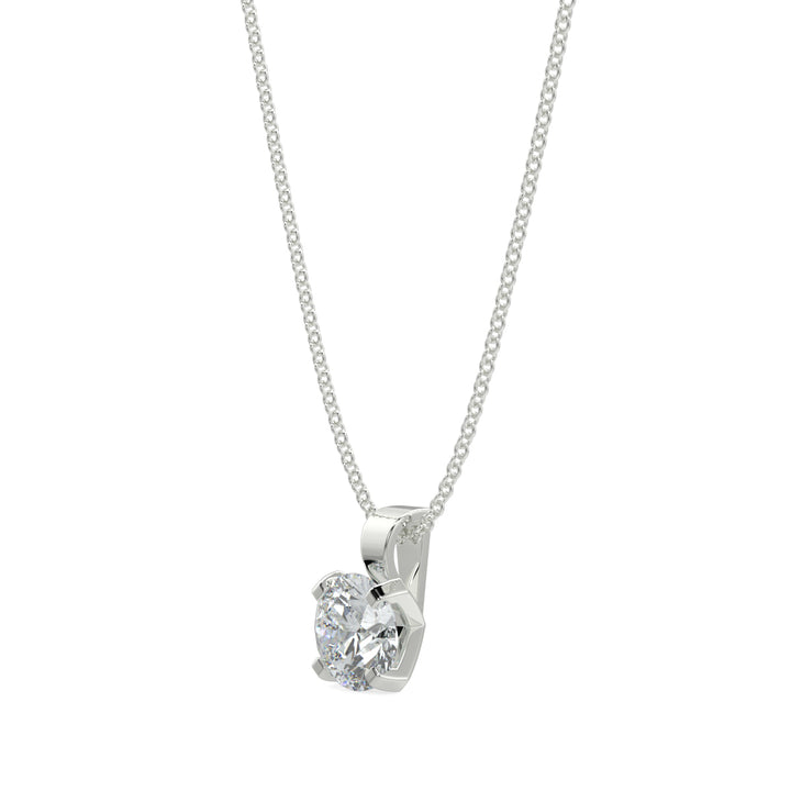 Solitaire Diamond Pendant