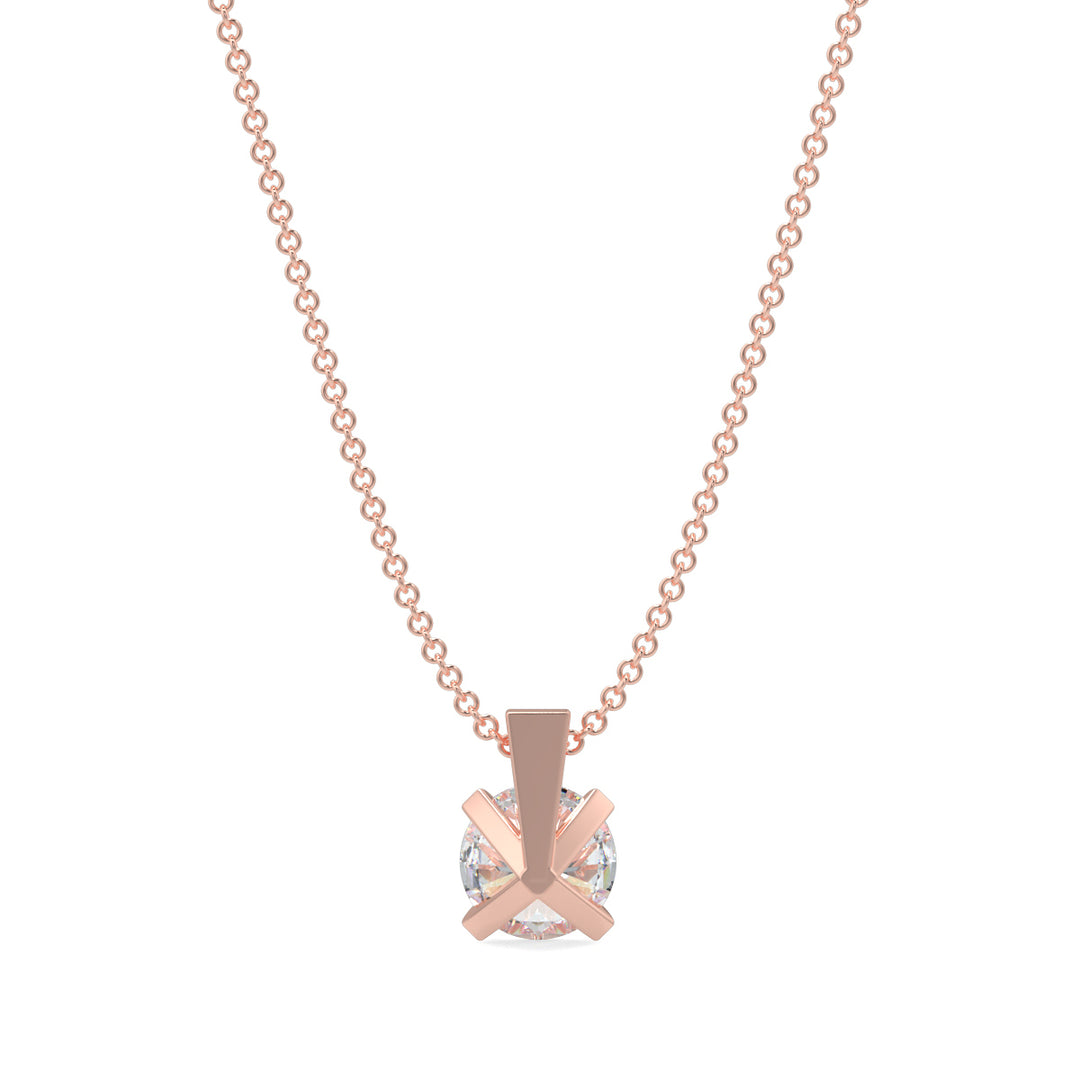 Solitaire Diamond Pendant