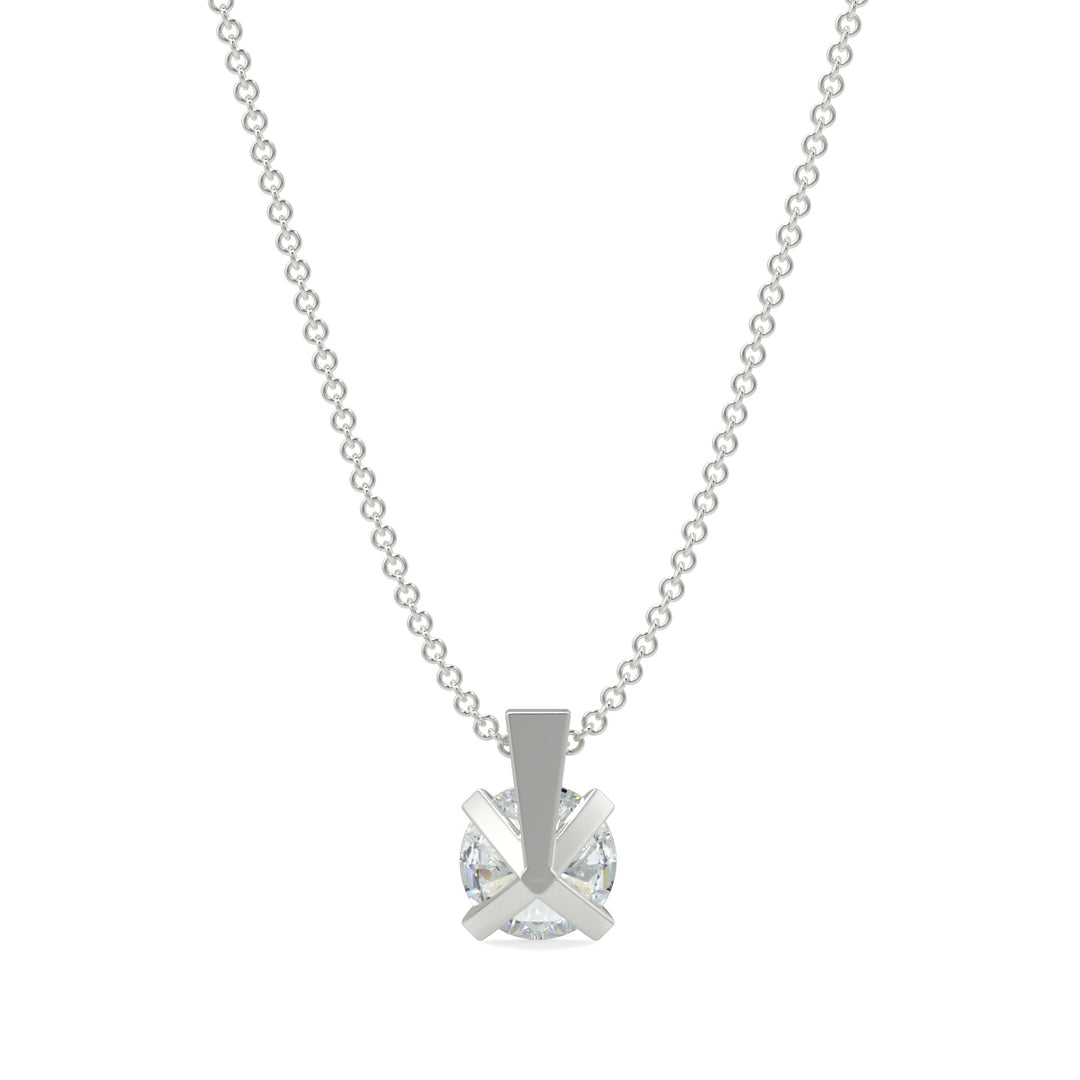Solitaire Diamond Pendant