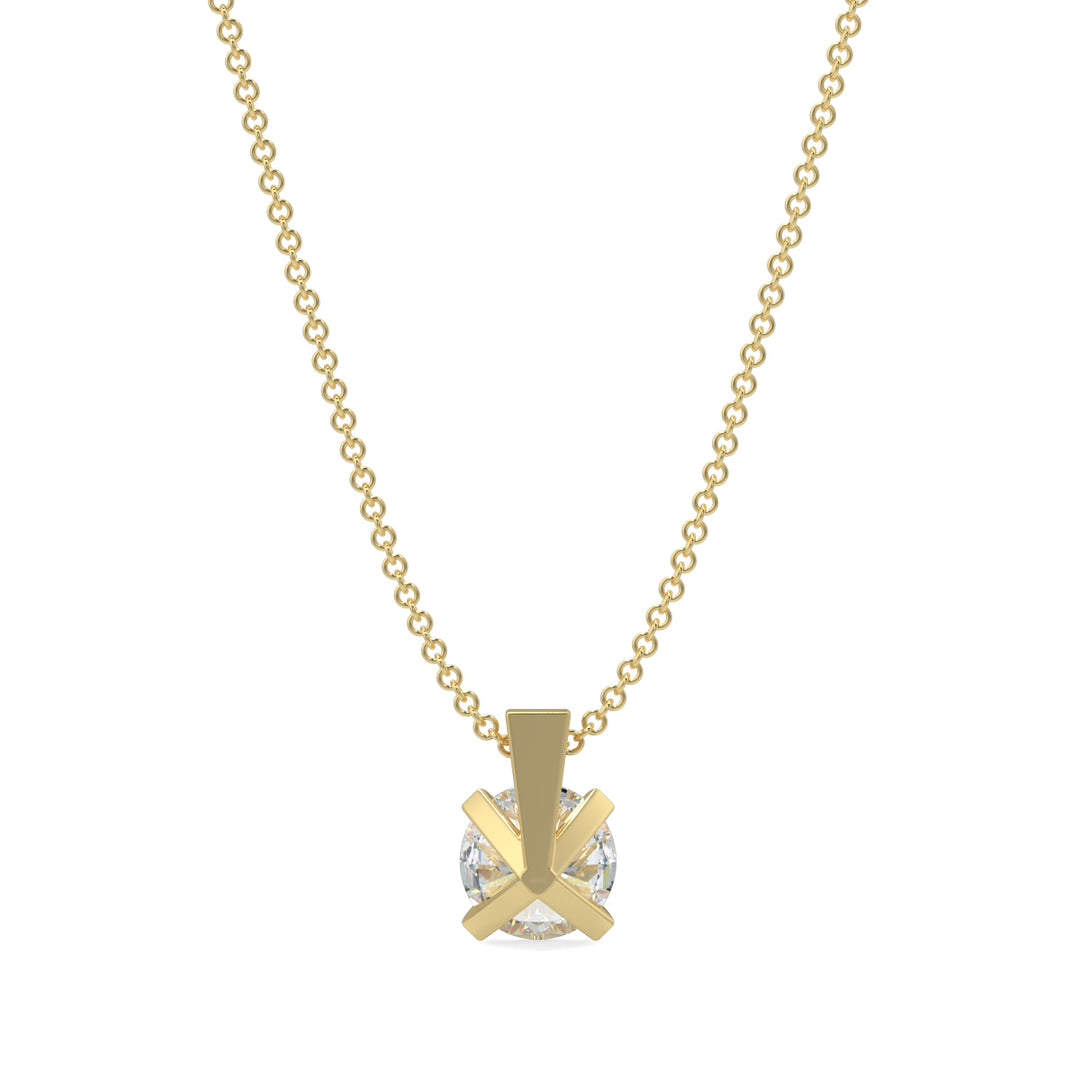 Solitaire Diamond Pendant