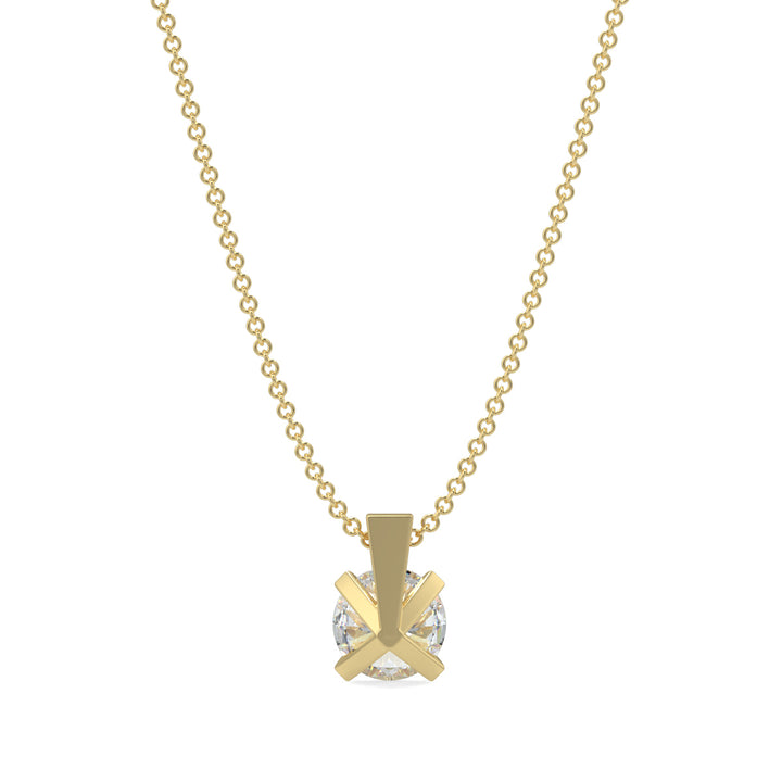 Solitaire Diamond Pendant