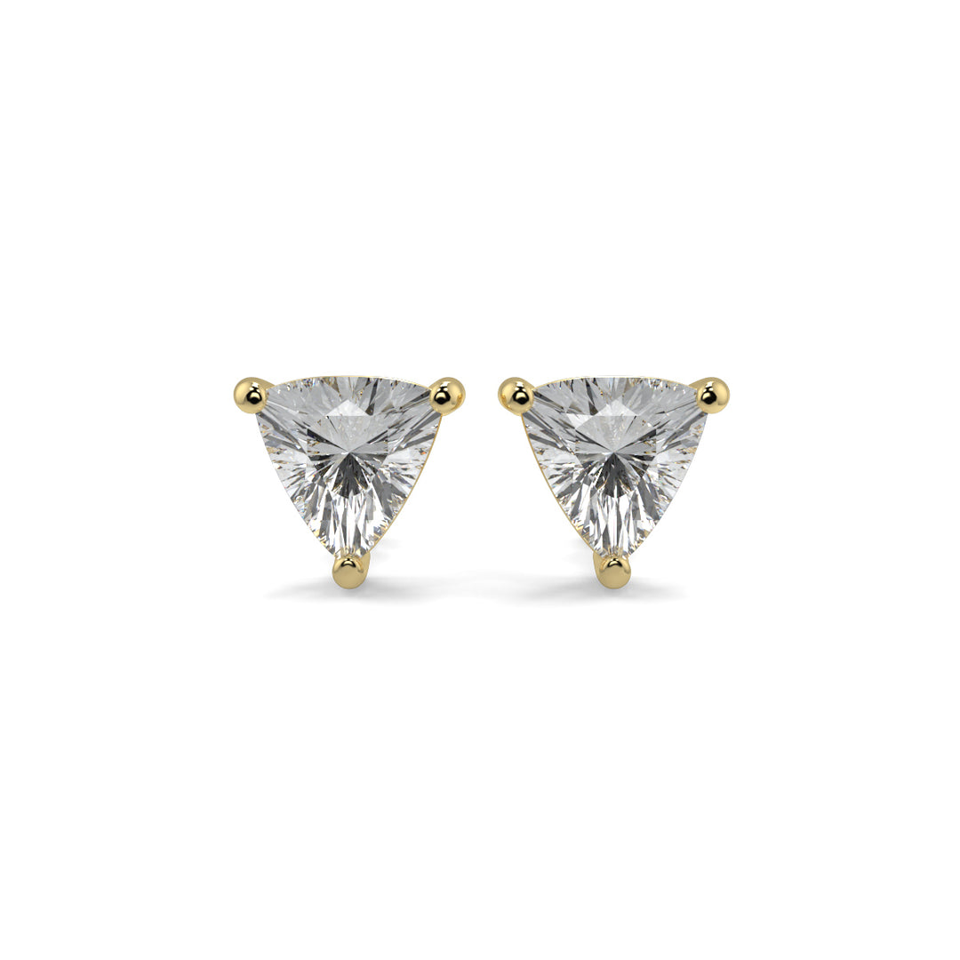 Solitaire Diamond Earrings