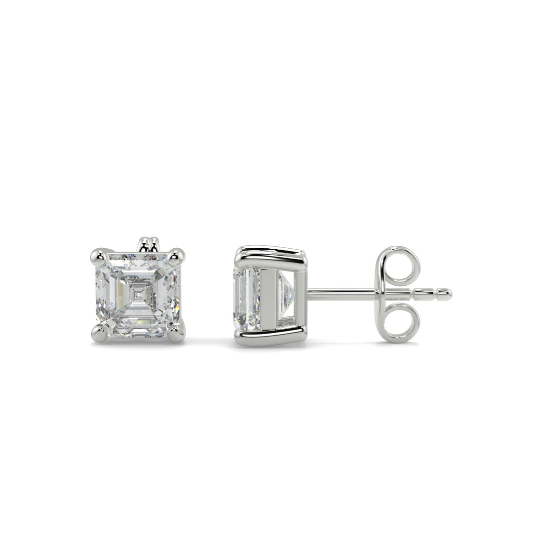 Solitaire Diamond Earrings