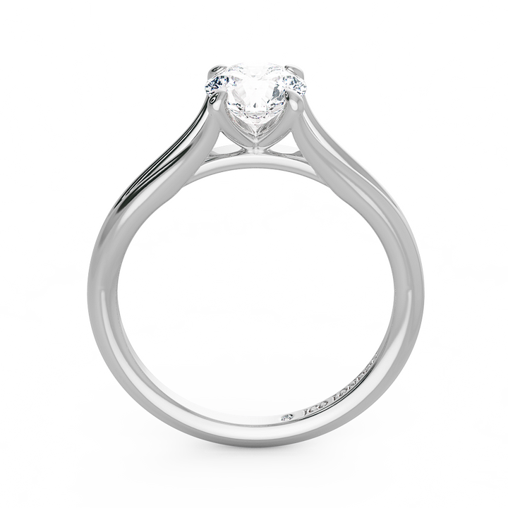 Round Solitaire Engagement Rings