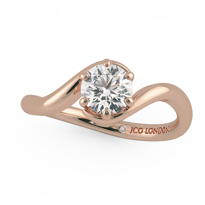 Round Solitaire Engagement Rings